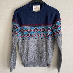 Hollister mens winter sweater